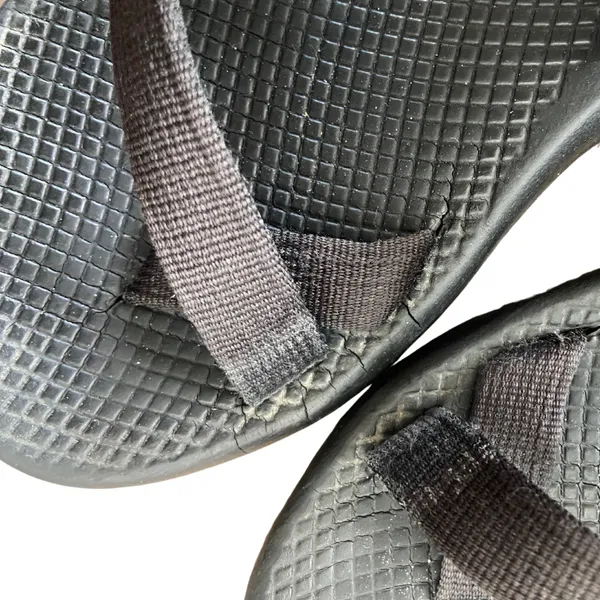 black classic single strap chunky hiking / water sandals 🔥 - Image 3