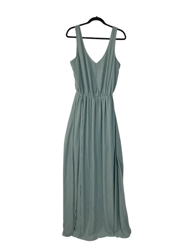 Show Me Your Mumu Sage Green Maxi Dress with Side Slit - Image 2