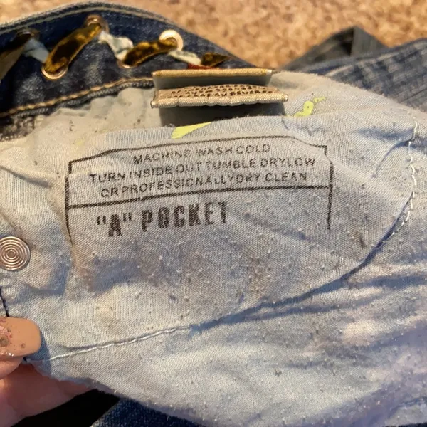 7 For All Mankind “A” Pocket Bootcut Flare Jeans - Image 7