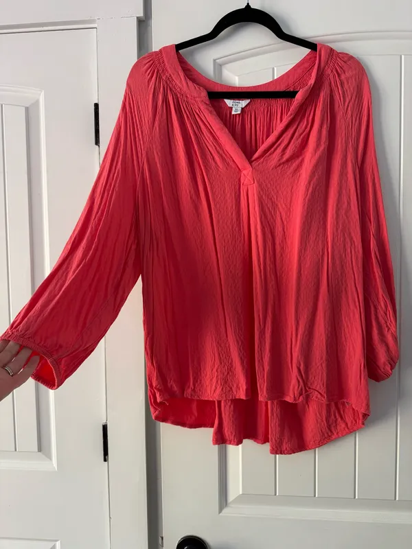 Crown & Ivy Long Sleeve Blouse - Image 2