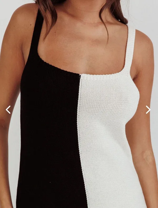 Selfie Leslie Sunday Fun Day Knit Maxi Dress - Image 3