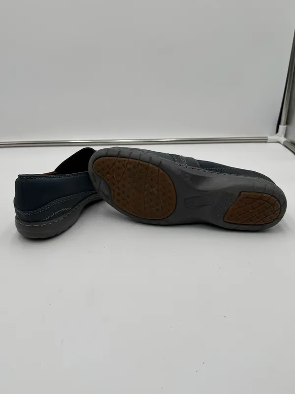 Cobb Hill Womens 9 Blue Gray Slip On Comfort Walking Shoes Loafers EU 40 - Image 8