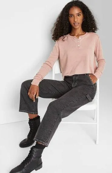 Crop Top Long Sleeve - Image 2