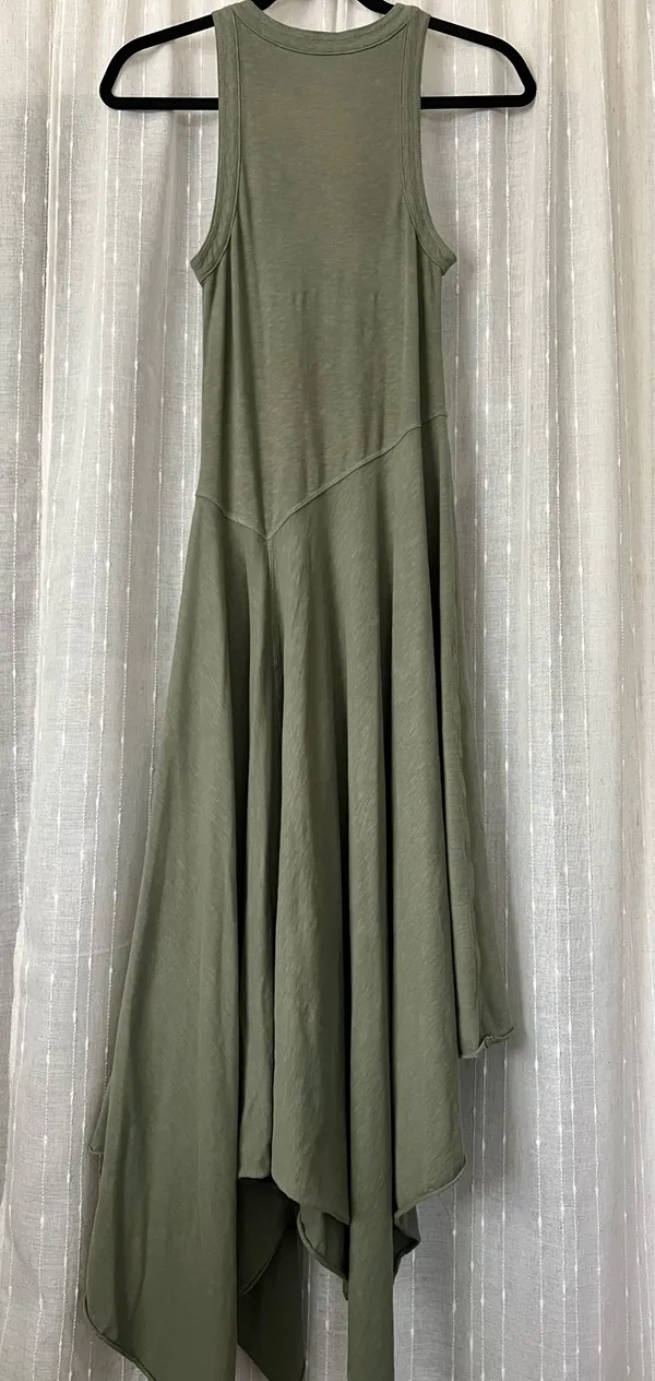 Aerie Asymmetrical Midi Dress - Image 4