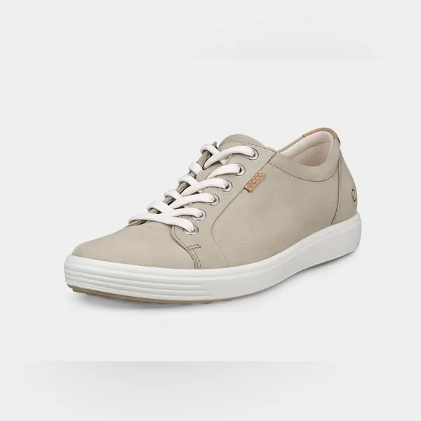 Ecco Women's Soft 7 Nubuck Tan‎ Sneakers Size 7 - Image 10