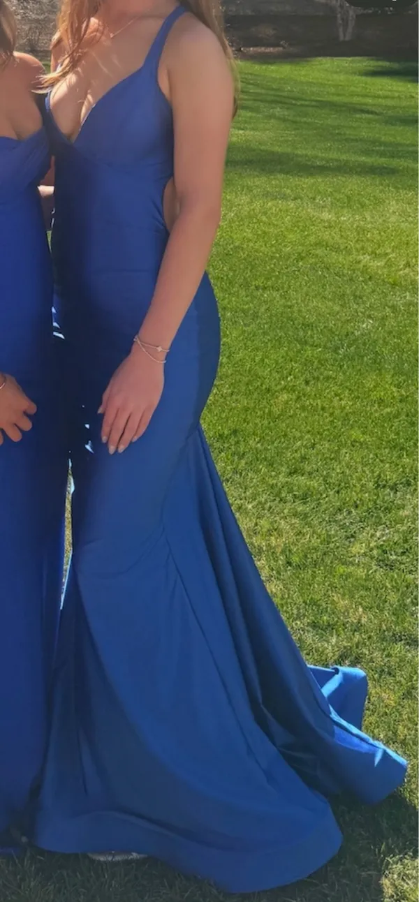 Jessica Angel Prom Dress Blue Bright Royal - Image 3