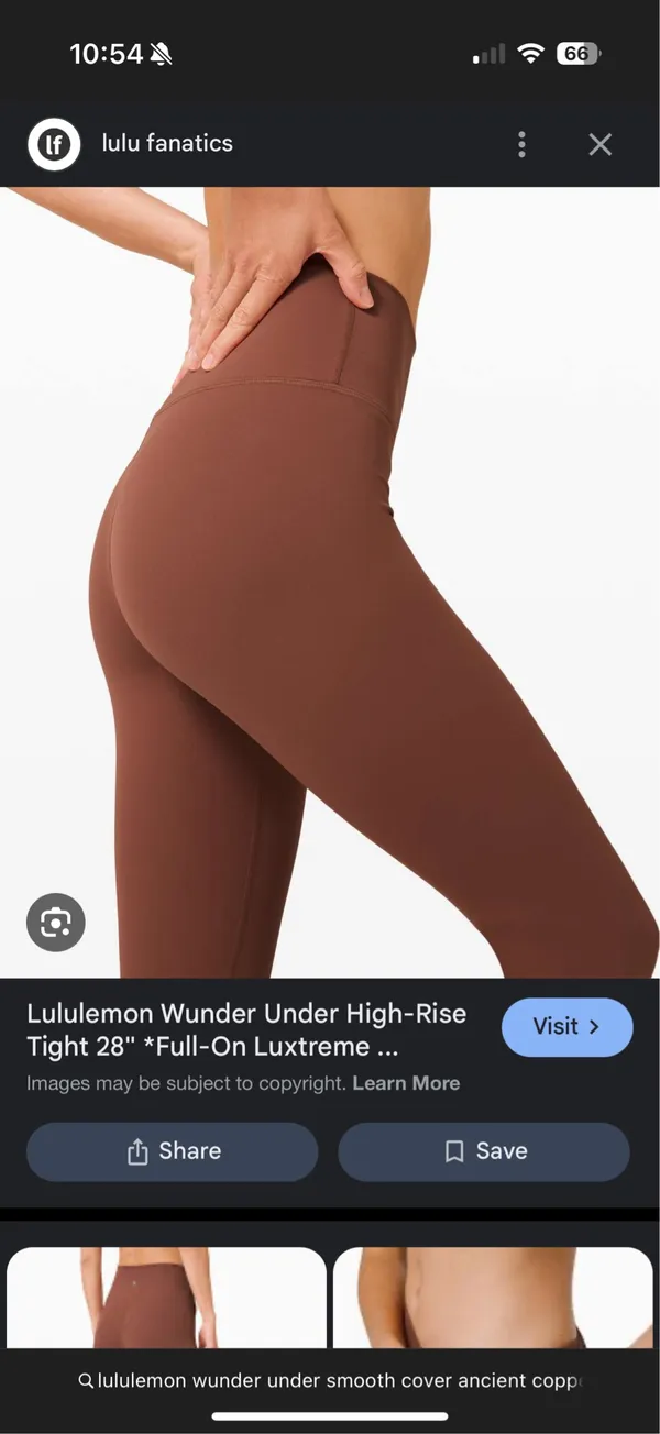 Lululemon Wunder Under Smooth Cover High-Rise Tights 25" - Image 2