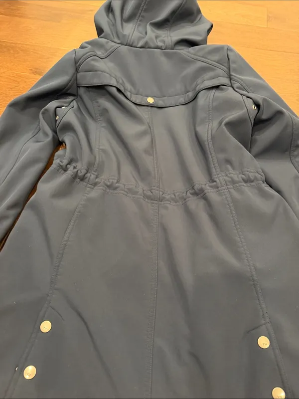 Tommy Hilfiger Jacket Women’s Small Blue Hooded - C27 - Image 13