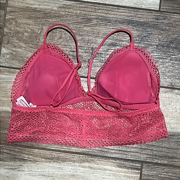 Victoria’s Secret pink bralette small - Image 3