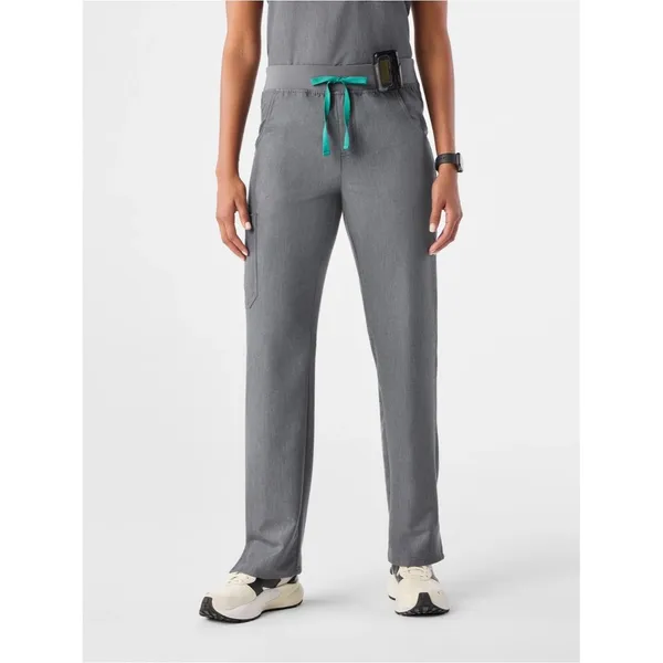 FIGS Kade Graphite Gray Straight Leg Cargo Scrub Pants Women’s Size Large - Image 2