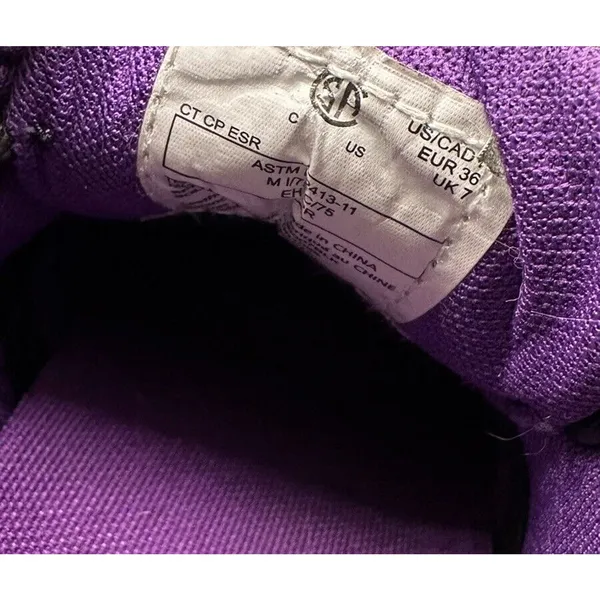 Terra Womens Spider‎ Ct Gray/purple Safety Shoes Size 6 - Image 8