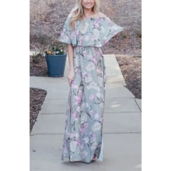 NWT Show Me Your Mumu Hacienda Maxi Dress Primavera Floral Women’s Sz S - Image 3
