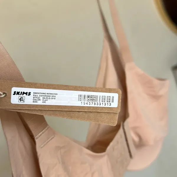 SKIMS NWT Smoothing Intimates Full Coverage‎ Bra - Clay size 40C - Image 7