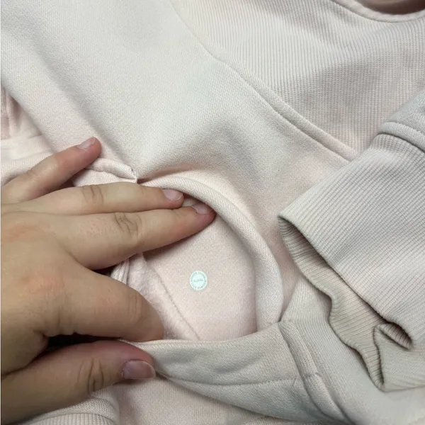 Lululemon Oversized Cropped Scuba Hoodie - Image 6