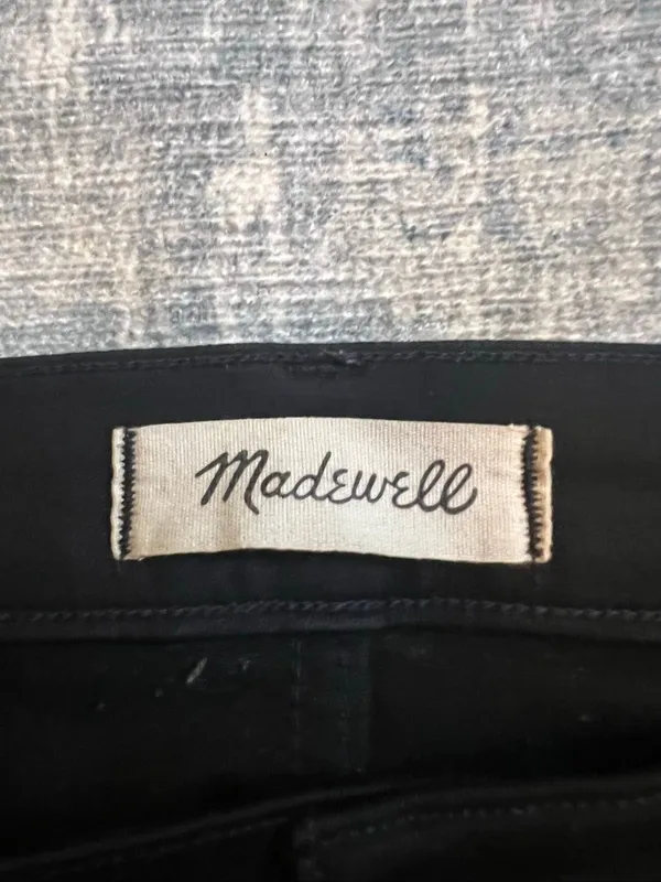 Madewell Black 9" High Rise Skinny Jeans Women's 25" x 28" - Image 3