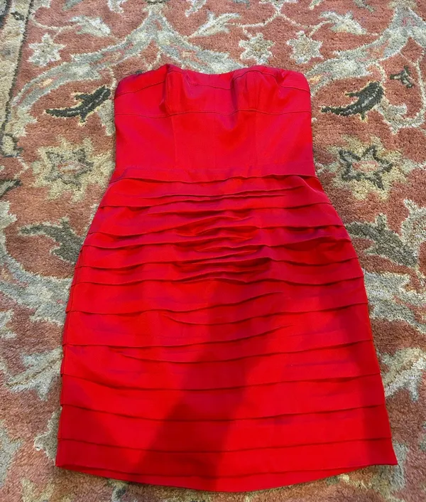 Express Red Dress Homecoming  - Image 2