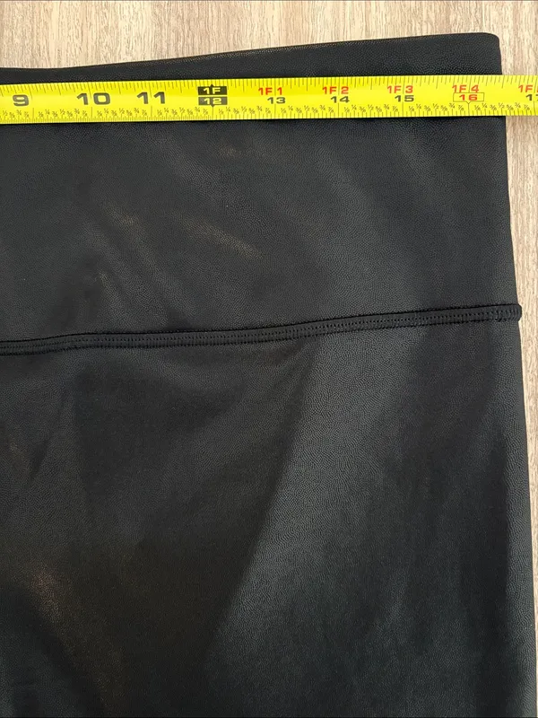 Athleta Elation Matte Foil Shine 7/8 Tight Leggings Women’s Size XL Black - Image 7