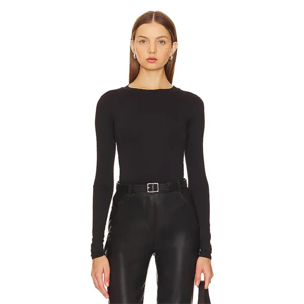 Revolve AFTM “Carson” Bodysuit in black, size small - Image 2