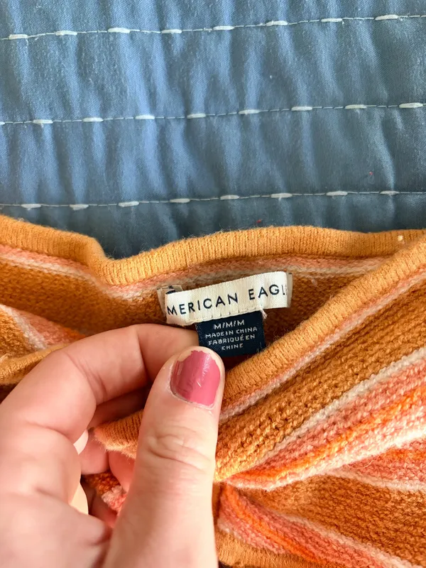 American Eagle Tube Top Striped - Image 2