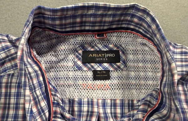 Men’s Ariat Pro button down shirt - Image 3