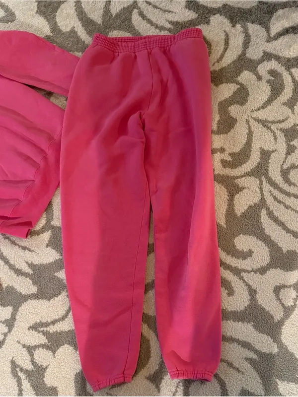 Lee Women's Pink Track Pants & Sweatshirt Set - Image 2