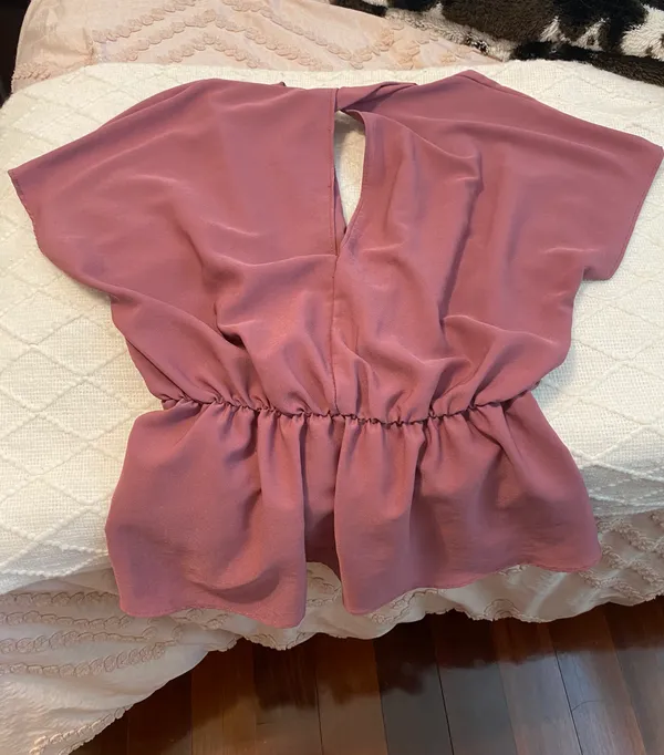 Rose Blouse Pink Size M - Image 3
