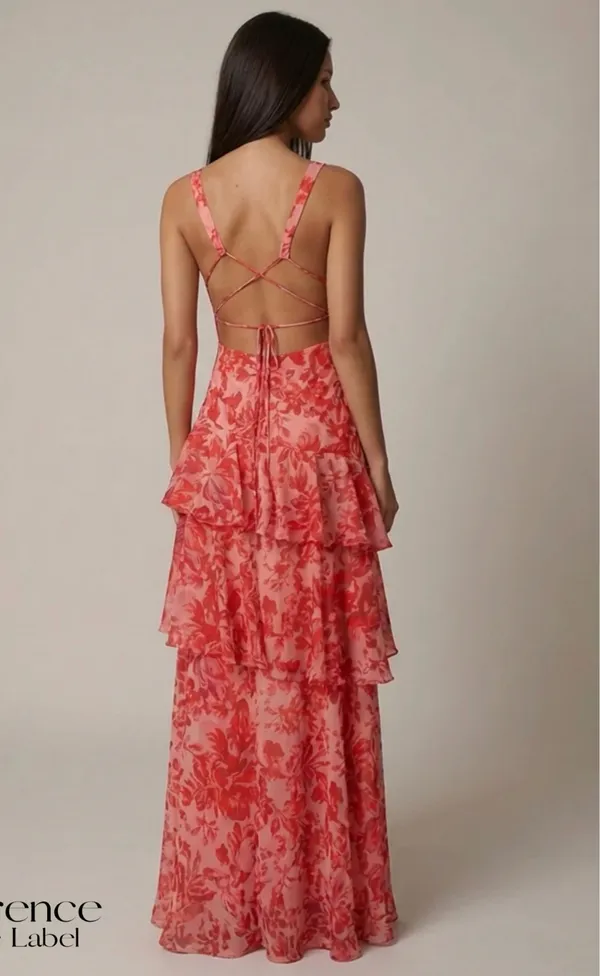 Florence The Label Dress Red Size L - Image 2