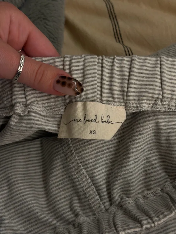 One loved babe pants Gray Size XS - Image 3