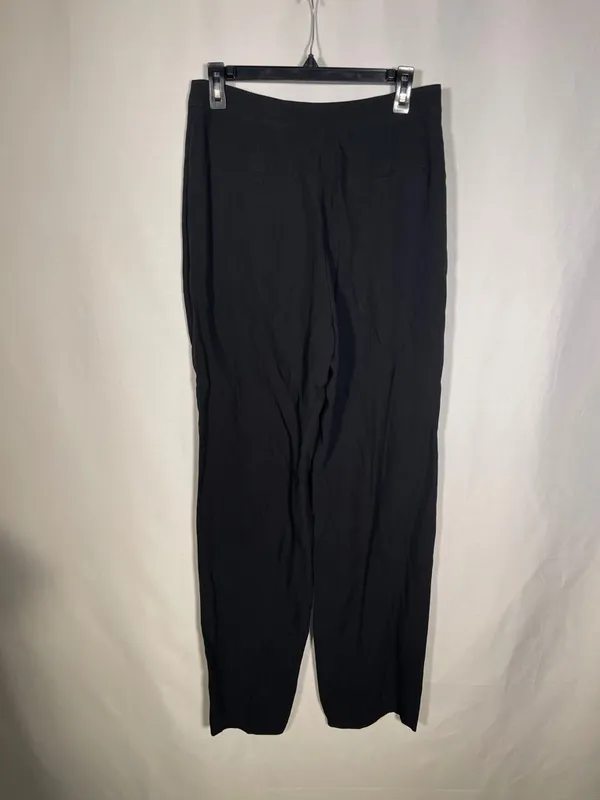 J. Crew Womens Black High Rise Crepe Trouser Dress Pant 6 New With Tags Bk631 - Image 4