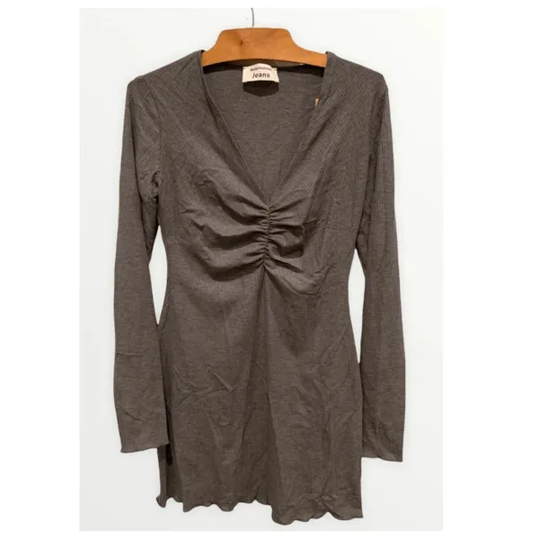 NWT REFORMATION Jennie Long Sleeve Body-Con Minidress Size Medium - Image 8
