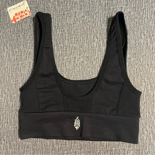 Free People Movement Free Throw Square Neck Bralette - Image 6