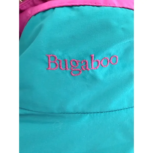 Vintage 80s 90s Columbia Bugaboo Bright Fleece Lined Two Piece Ski Jacket M USA - Image 5