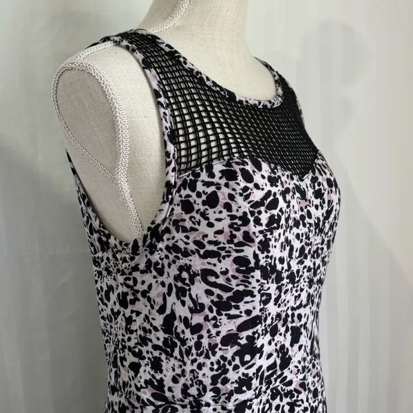Xhilaration Animal Print Sweetheart Dress Junior L EUC - Image 6