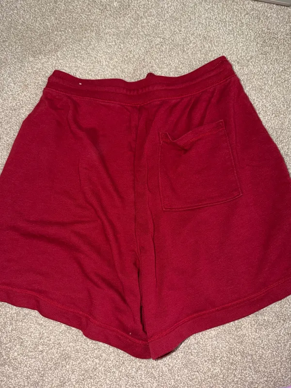 Old Navy Maroon Drawstring Athletic Shorts - Image 2