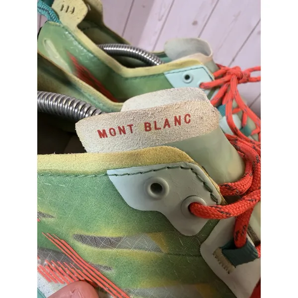 Altra Mont Blanc Women's 12 Mint Green Coral Trail Running Shoes Vibram Hike - Image 5