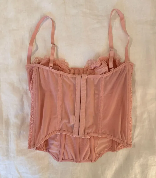 Pink Corset Top Size M - Image 2