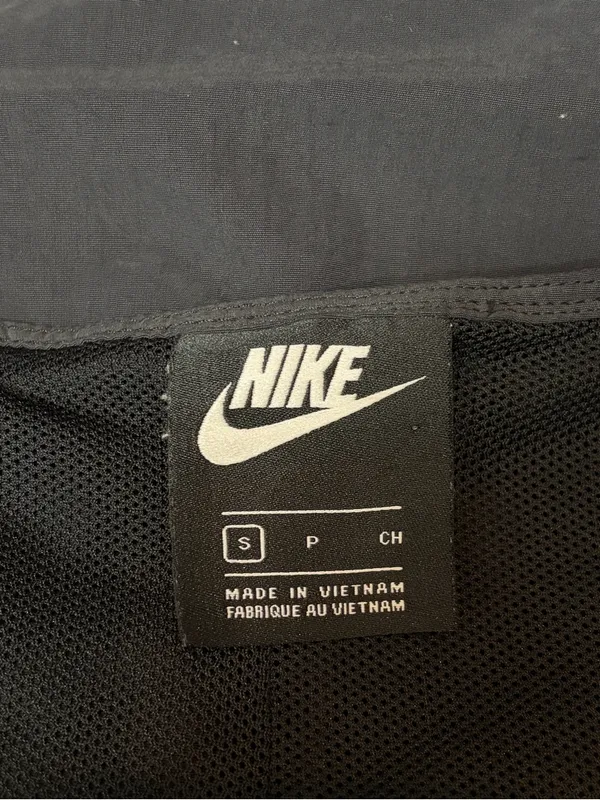 Nike Icon Clash Romper Nylon Utility Dress Zip Dark Gray Pink activewear small - Image 2