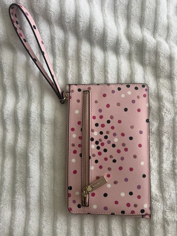 Kate Spade Pink Wristlet Wallet - Image 5