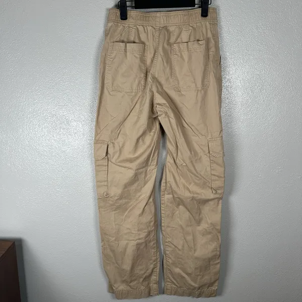 Abercrombie & Fitch Cargo Pants Womens 27/4Long Khaki Tan‎ Utility Straight Leg - Image 3