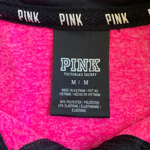 PINK Victoria’s Secret medium 1/4 zip pullover top - Image 3