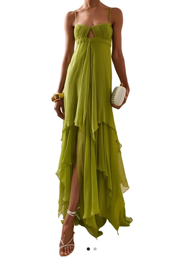 Green ASOS Dress Maxi - Image 10