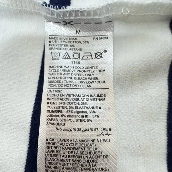Old Navy Navy and White Striped Mini Dress - Image 10