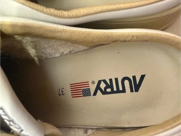 Autry | White Leather Slip-On Sneaker Mules size 37 - Image 7