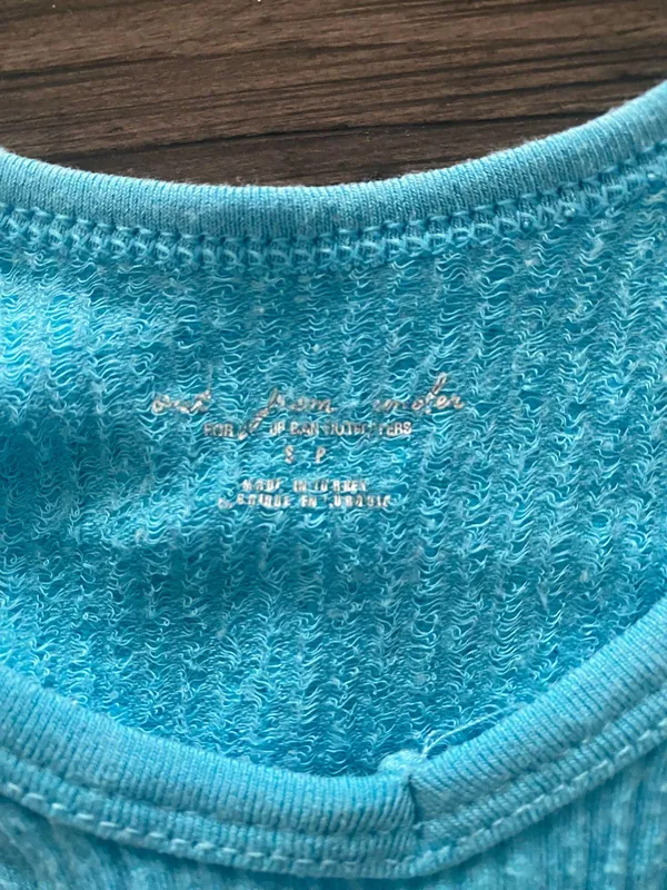 Urban Outfitters Blue Tank Top - Image 2