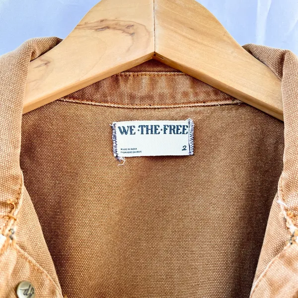 Free People | We The Free Maxie Washed Coverall In Cathay Spice Size 2 - Image 6