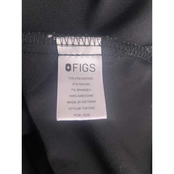 Figs Technical Womans Scrub XL Catarina Black - Image 8