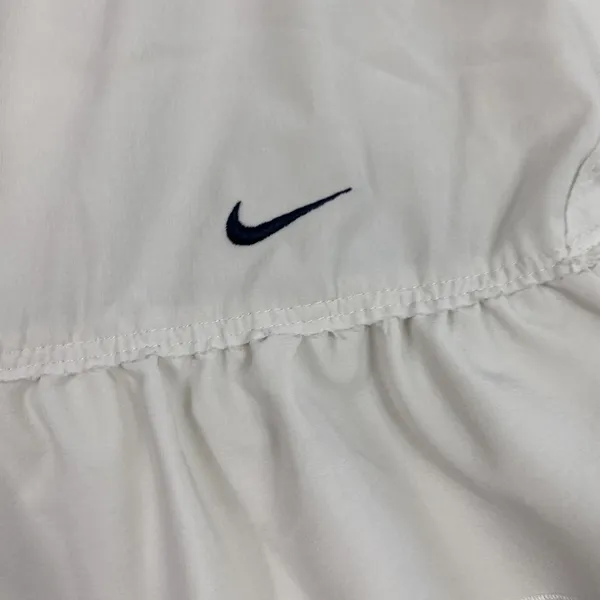 Nike Skort Womens XL White Ruffle Hem Built In Shorts Tennis Heritage Dry Active - Image 2