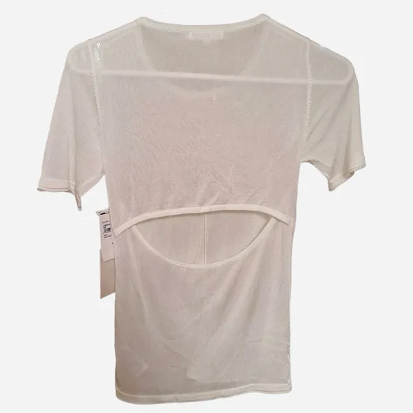 Good American cutout back‎ sheer sweater. Size 0 - Image 2