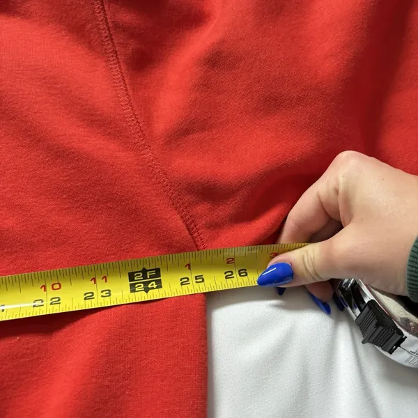 H&M‎ Sweater Womens Medium Red Wisconsin Football Embroidered Crew Neck - Image 5