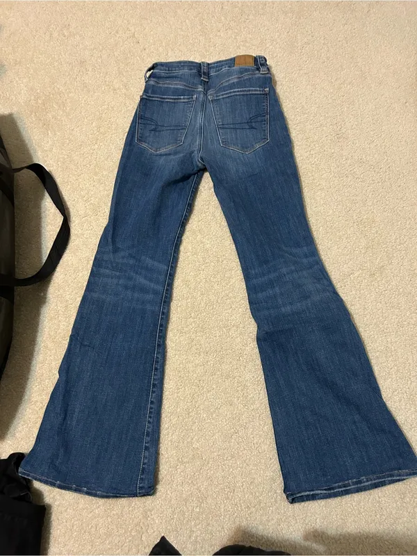 American Eagle Outfitters Women's Blue Bootcut Jeans - Image 2